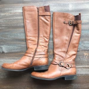 Naturalizer Jovana Tall Leather Boots Size 9.5